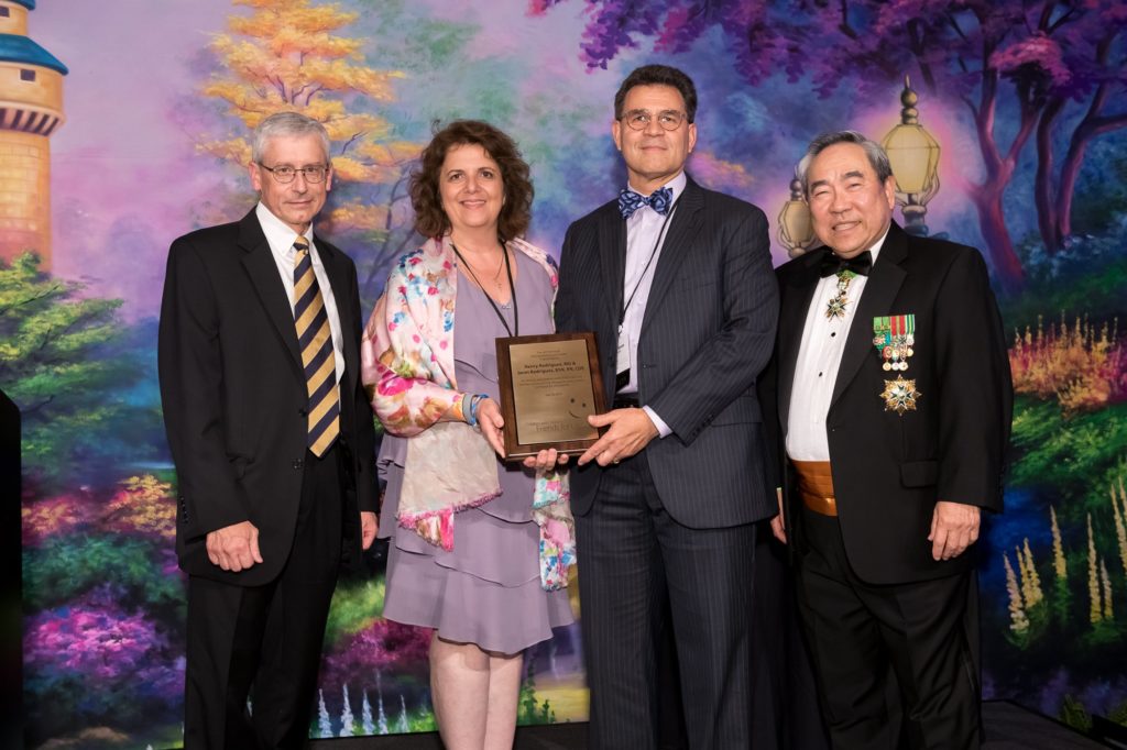 Henry and Janet Rodriguez received the Distinguished Service Award