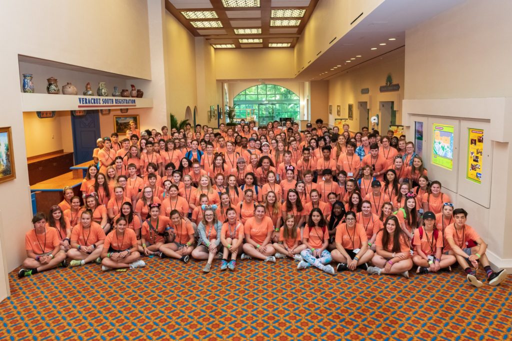 Teens met early Friday to head to Epcot