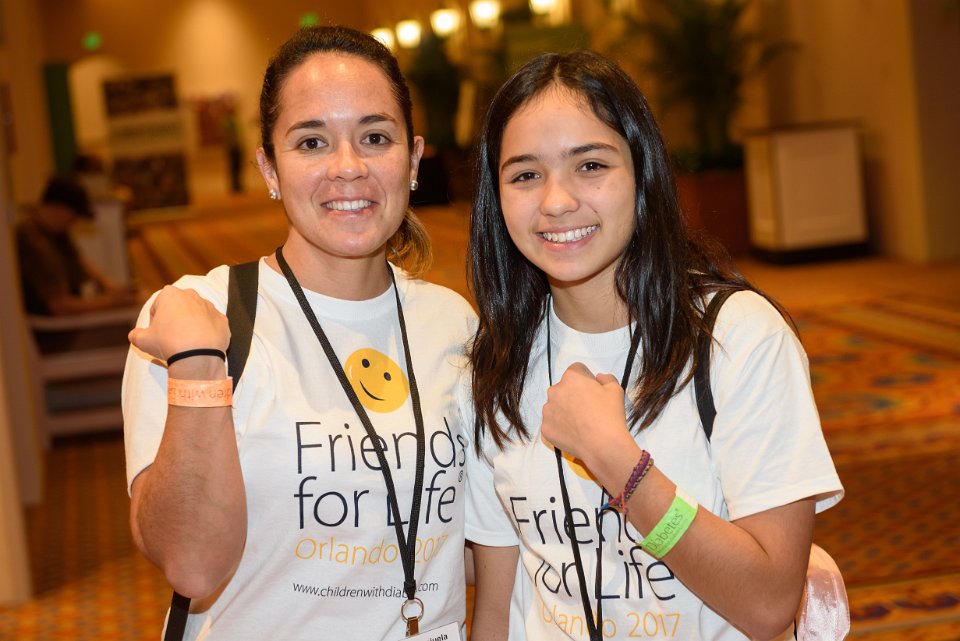 FFLers sported t-shirts and bracelets with our new logos