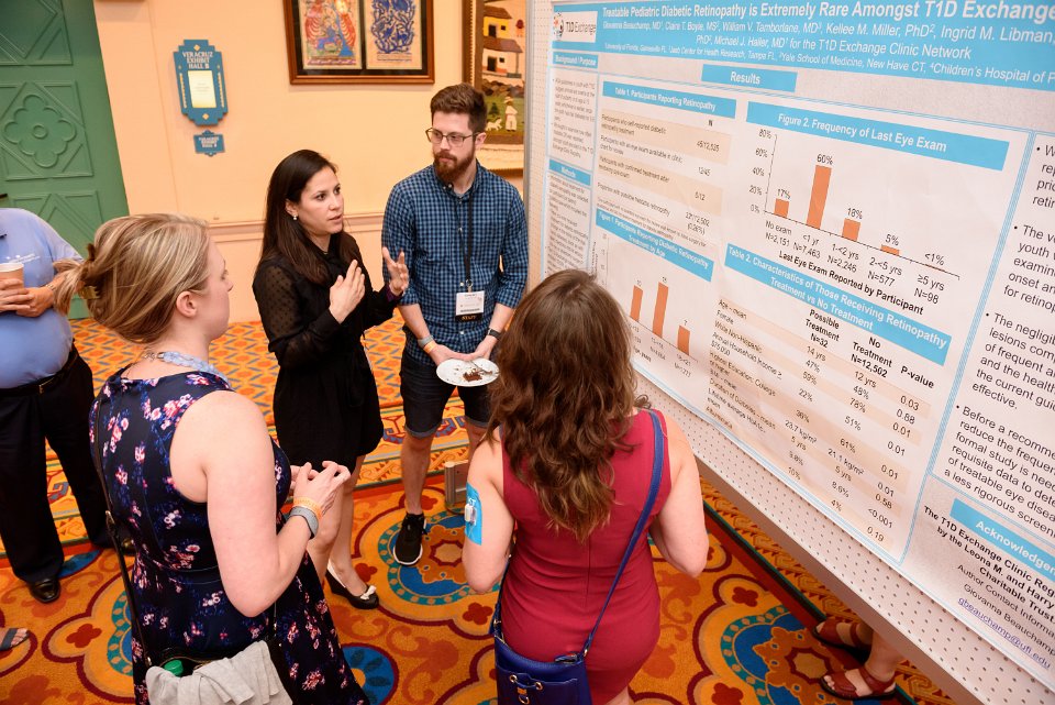 Dessert and Posters with the Faculty presented cutting edge science