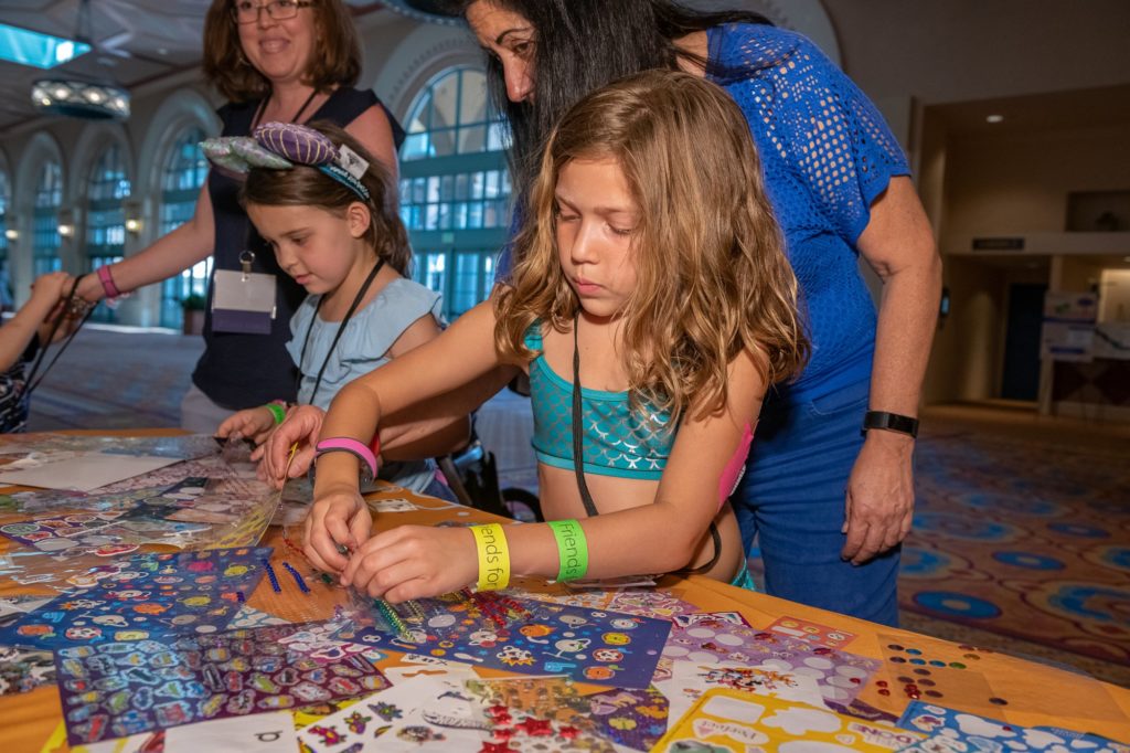 Badge decorating is serious business at FFL