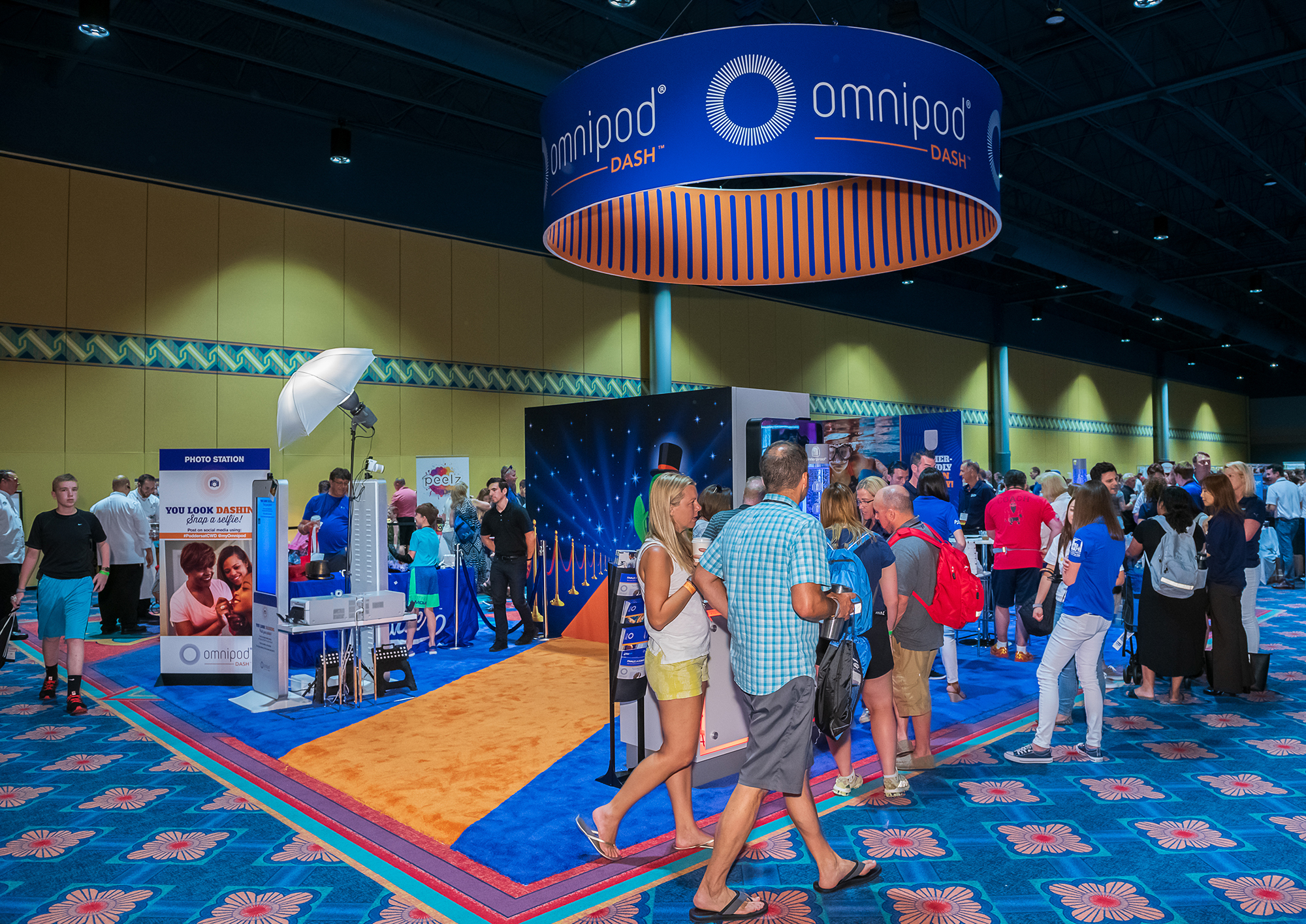 Insulet booth from Orlando 2019